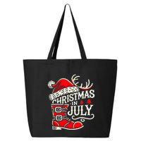 Christmas In July Funny Elf For Summer Xmas Delights 25L Jumbo Tote