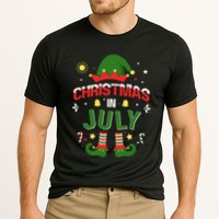 Christmas In July Funny Elf For Summer Xmas Performance Shirt