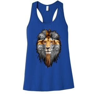 Christian Inspiration Jesus Lion Of Judah Women's Racerback Tank