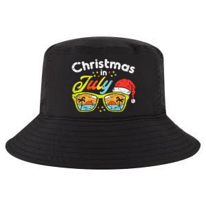 Christmas In July Sunglasses Santa Beach Summer Summer Xmas Cool Comfort Performance Bucket Hat