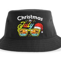 Christmas In July Sunglasses Santa Beach Summer Summer Xmas Sustainable Bucket Hat