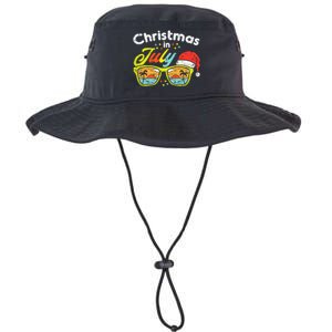 Christmas In July Sunglasses Santa Beach Summer Summer Xmas Legacy Cool Fit Booney Bucket Hat