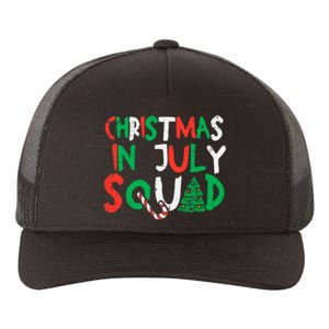 Christmas In July Squad Funny Summer Xmas Yupoong Adult 5-Panel Trucker Hat