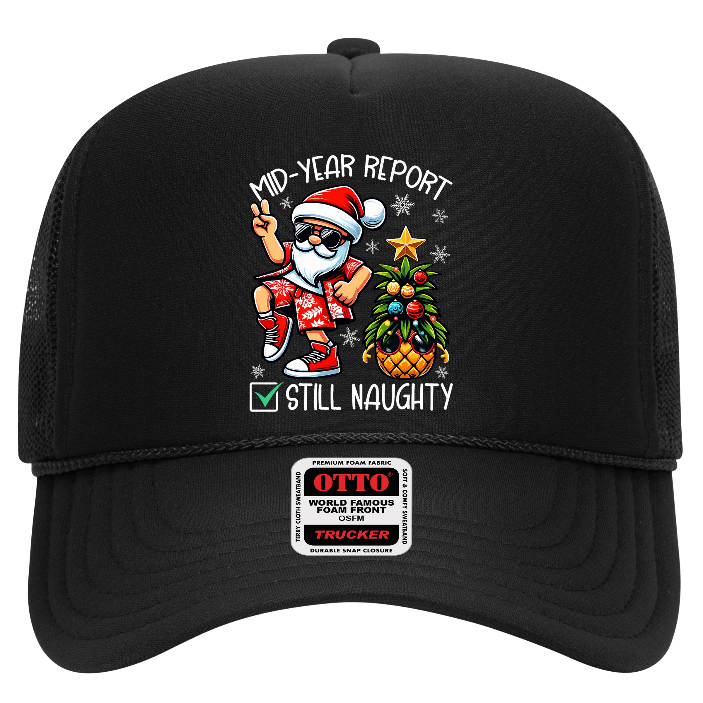 Christmas In July Mid Year Report Still Naughty Funny Hat
