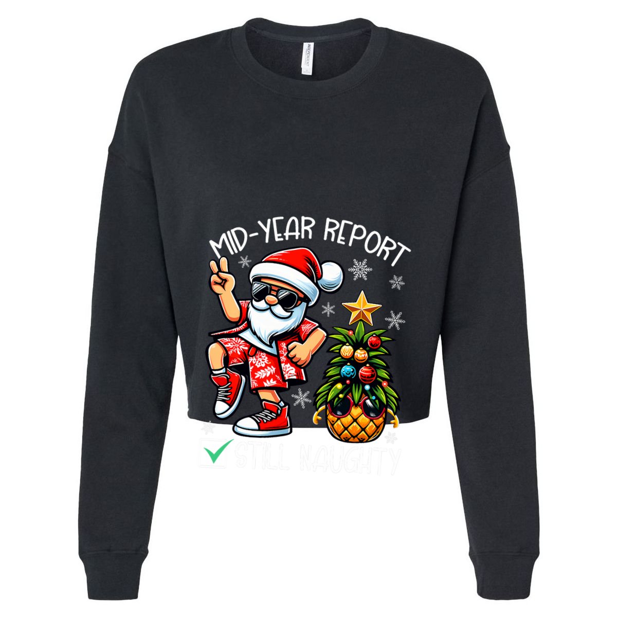 Christmas In July Mid Year Report Still Naughty Funny Golf Towel