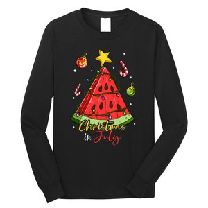 Christmas In July Watermelon Tree Long Sleeve Shirt