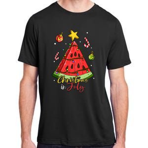 Christmas In July Watermelon Tree Adult ChromaSoft Performance T-Shirt