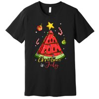 Christmas In July Watermelon Tree Premium T-Shirt