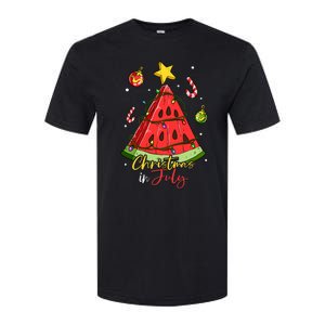 Christmas In July Watermelon Tree Softstyle CVC T-Shirt