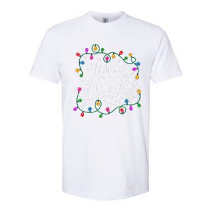 Christmas In July Lights Funny Summer Xmas Softstyle CVC T-Shirt