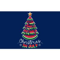 Christmas In July Watermelon Xmas Tree Summer Bumper Sticker