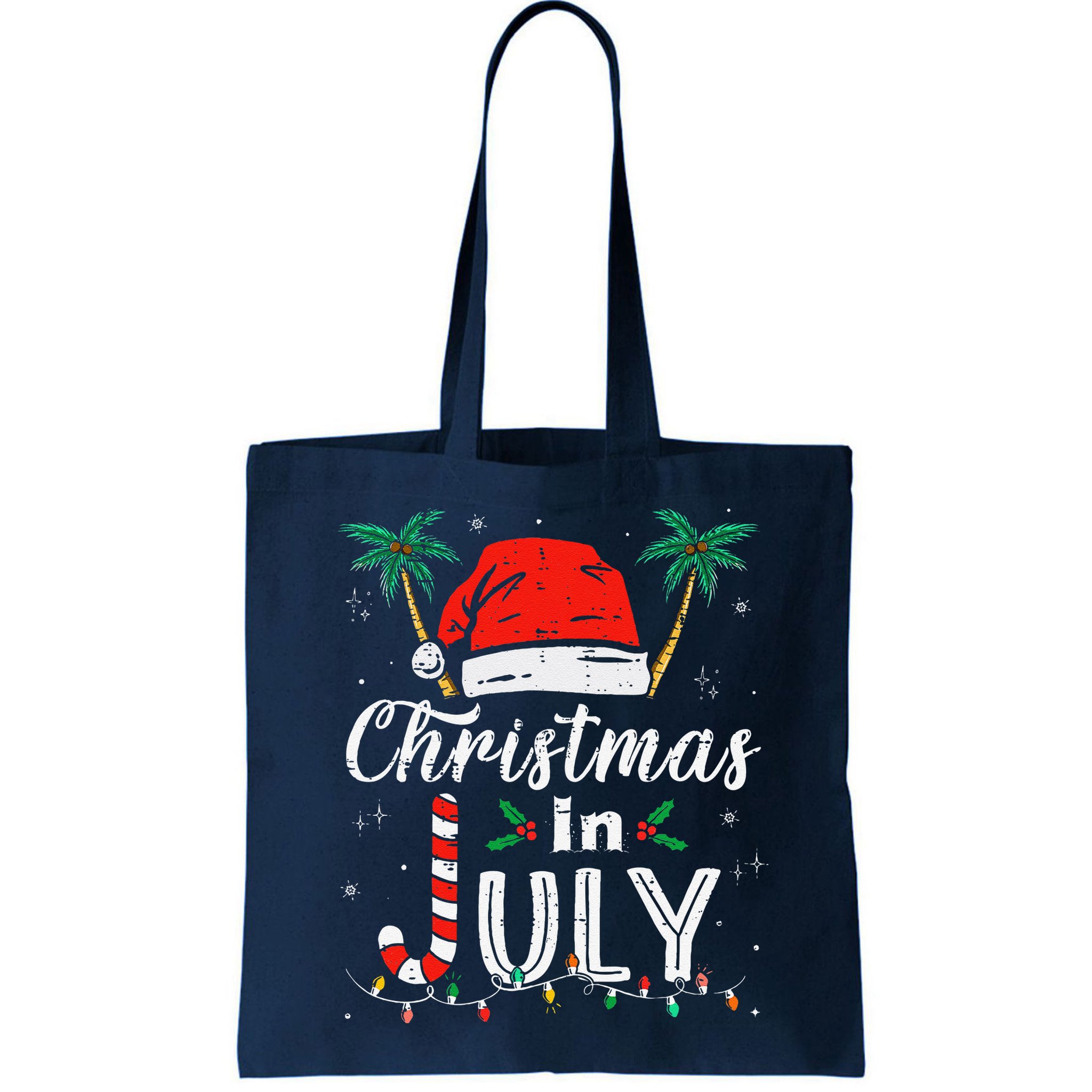 Christmas In July Santa Hat Funny Xmas Bag