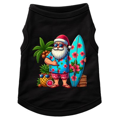Christmas In July Santa Beach Summer Doggie Tank