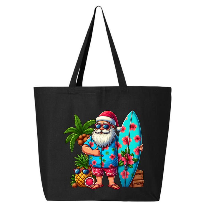 Christmas In July Santa Beach Summer 25L Jumbo Tote