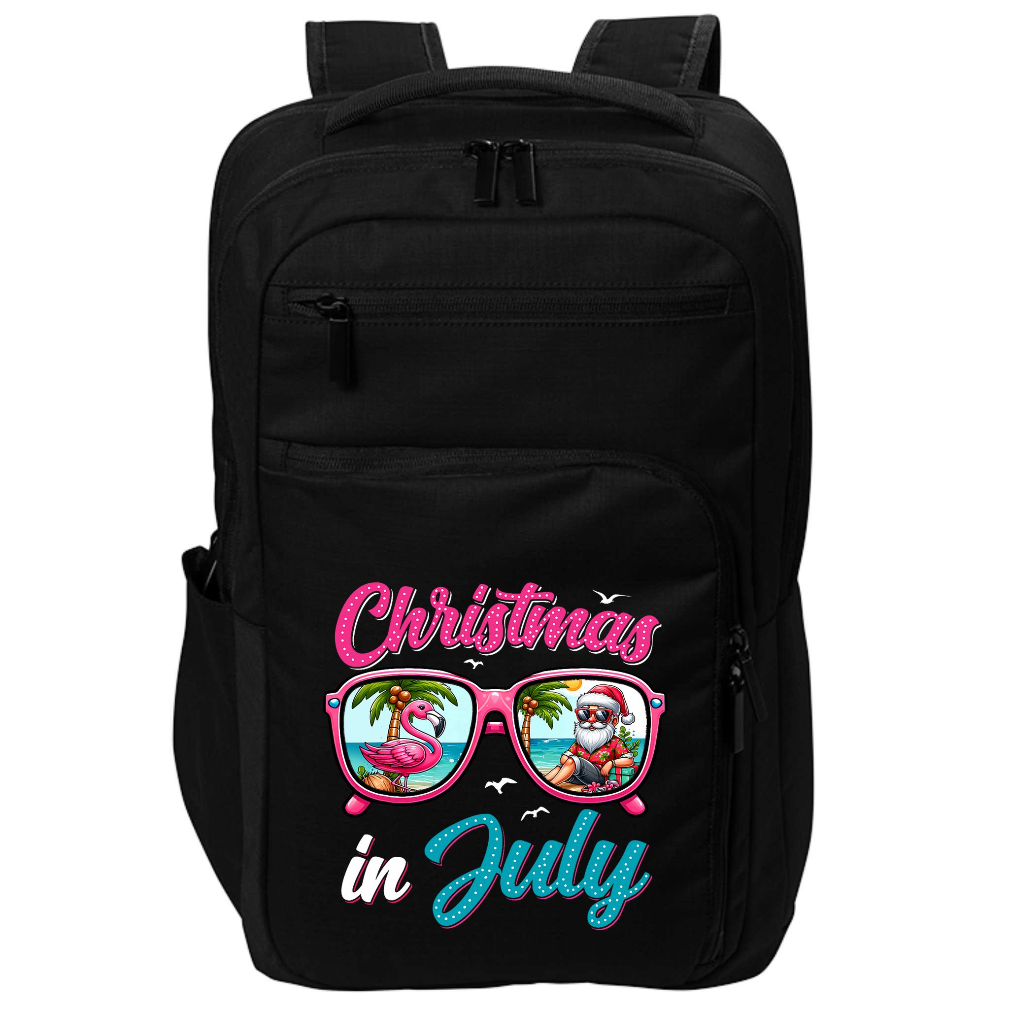 Christmas In July Santa Impact Tech Backpack