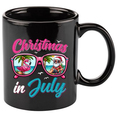 Christmas In July Santa 11oz C Handle Ceramic Mug