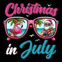 Christmas In July Santa Bag