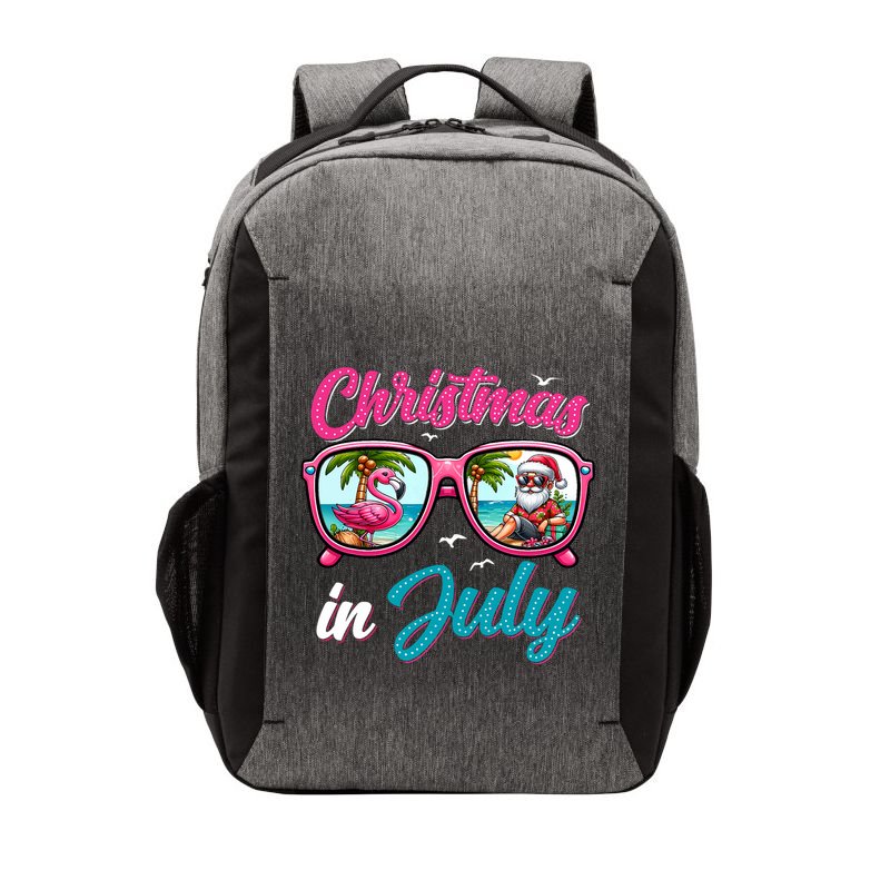Christmas In July Santa Vector Backpack