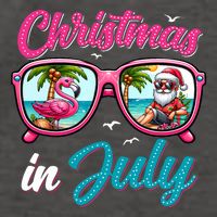 Christmas In July Santa Vector Backpack