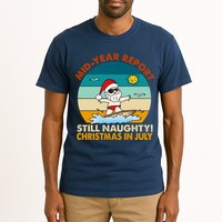 Christmas In July Still Naughty Santa Funny Tall T-Shirt