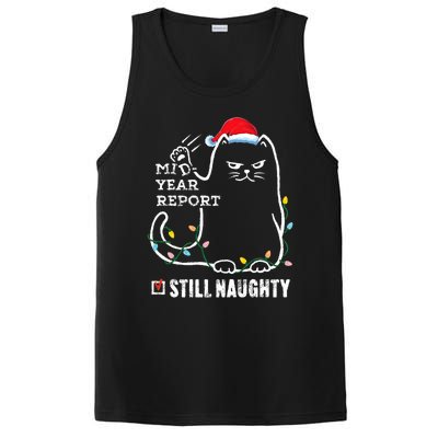 Christmas In July Mid Year Report Still Naughty Santa Cat PosiCharge Competitor Tank