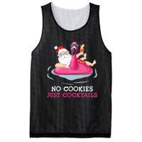 christmas in july no cookies just cocktails santa surfer Mesh Reversible Basketball Jersey Tank