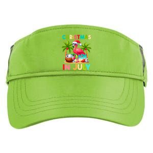 Christmas In July Beach Summer Adult Drive Performance Visor