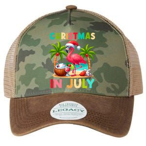 Christmas In July Beach Summer Legacy Tie Dye Trucker Hat