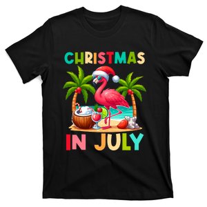 Christmas In July Beach Summer T-Shirt