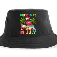 Christmas In July Beach Summer Sustainable Bucket Hat