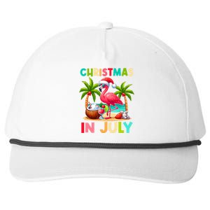 Christmas In July Beach Summer Snapback Five-Panel Rope Hat