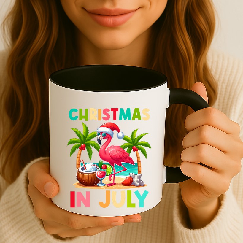 Christmas In July Beach Summer Mug