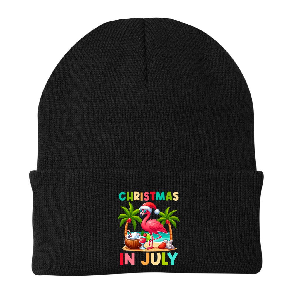 Christmas In July Beach Summer Beanie