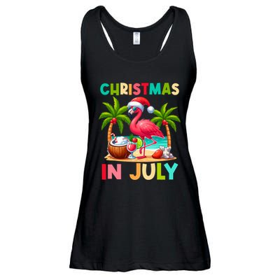 Christmas In July Beach Summer Ladies Essential Flowy Tank