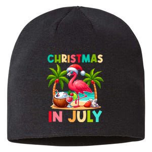 Christmas In July Beach Summer Sustainable Beanie