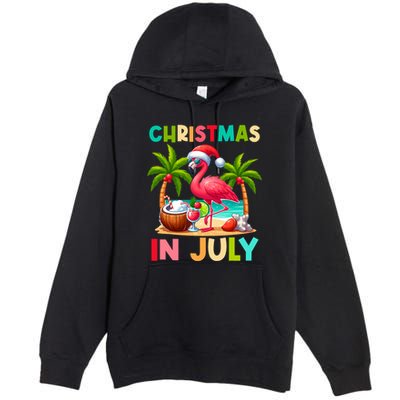 Christmas In July Beach Summer Premium Pullover Hoodie