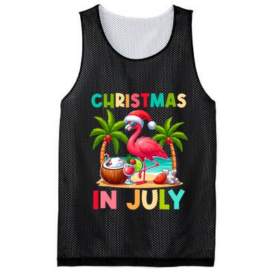 Christmas In July Beach Summer Mesh Reversible Basketball Jersey Tank