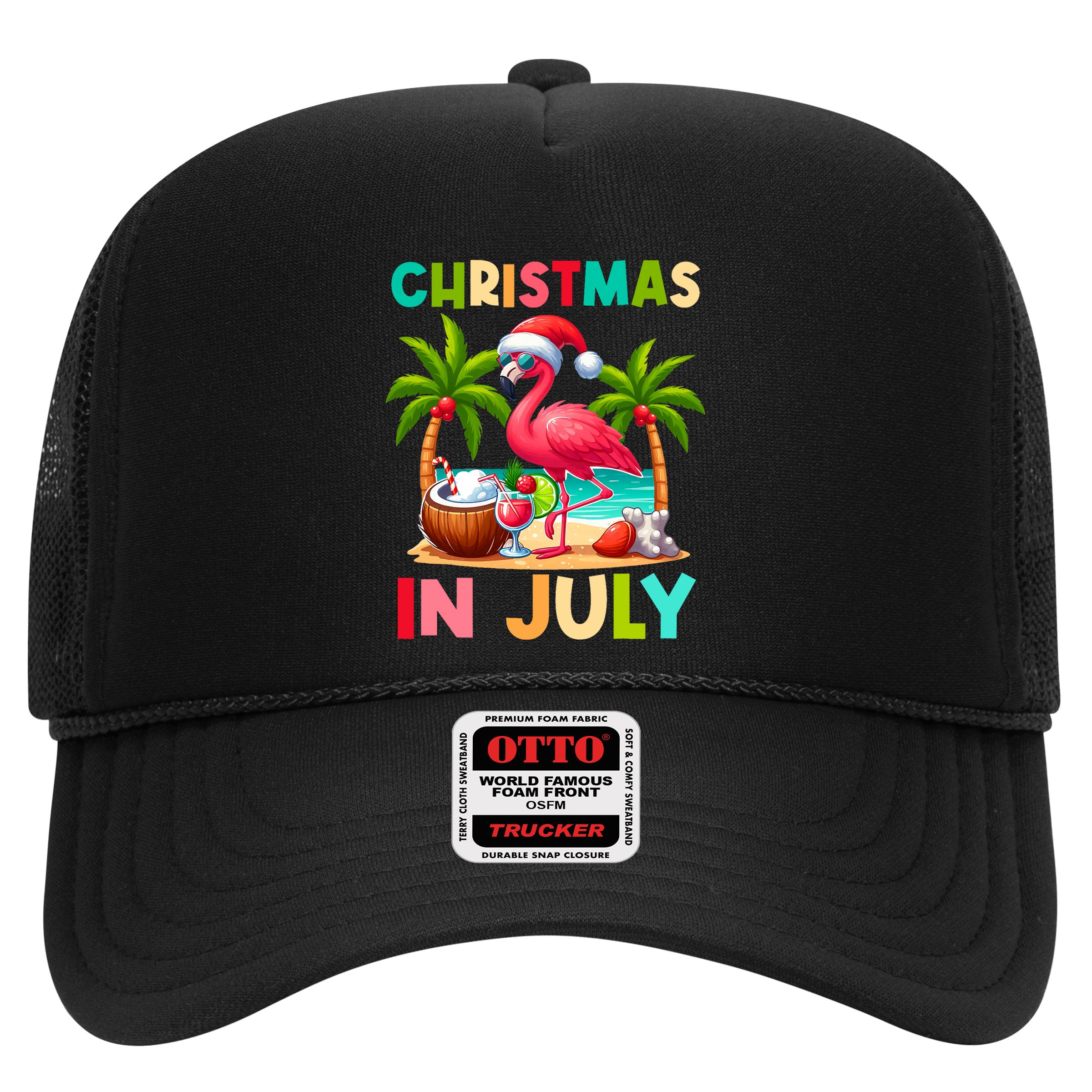 Christmas In July Beach Summer Hat