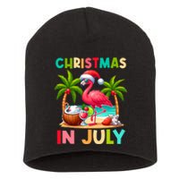 Christmas In July Beach Summer Short Acrylic Beanie