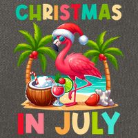 Christmas In July Beach Summer Cotton Canvas Backpack