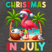 Christmas In July Beach Summer Vector Backpack