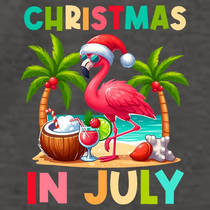 Christmas In July Beach Summer Vector Backpack
