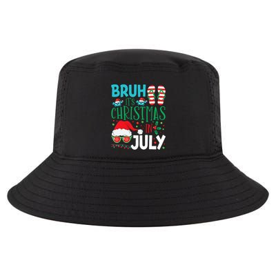 Christmas In July Bruh Summer Santa Cool Comfort Performance Bucket Hat