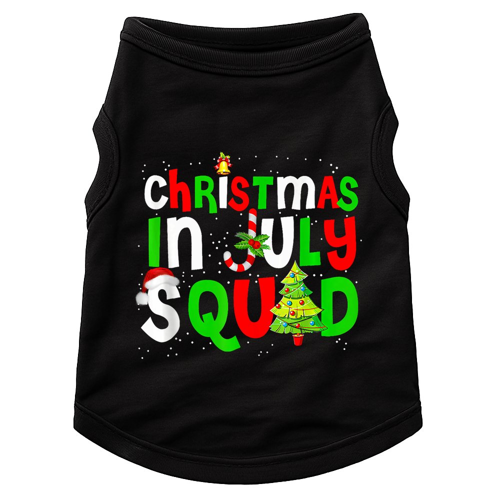 Christmas In July Squad Summer Xmas Doggie Tank
