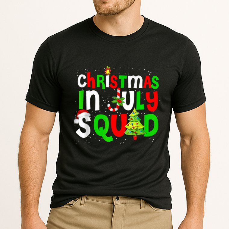 Christmas In July Squad Summer Xmas Performance Shirt