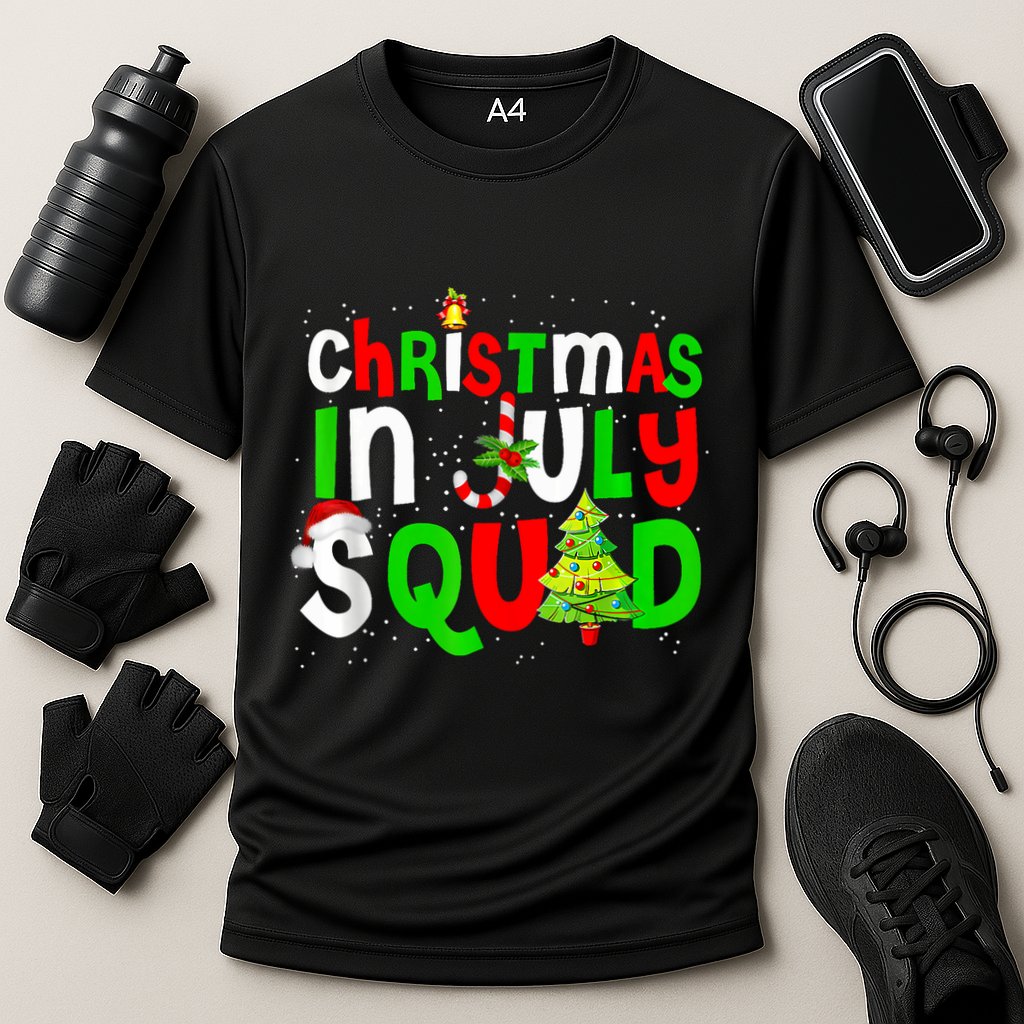 Christmas In July Squad Summer Xmas Performance Shirt