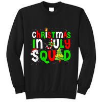 Christmas In July Squad Summer Xmas Sweatshirt