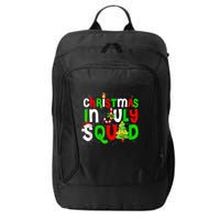 Christmas In July Squad Summer Xmas City Backpack