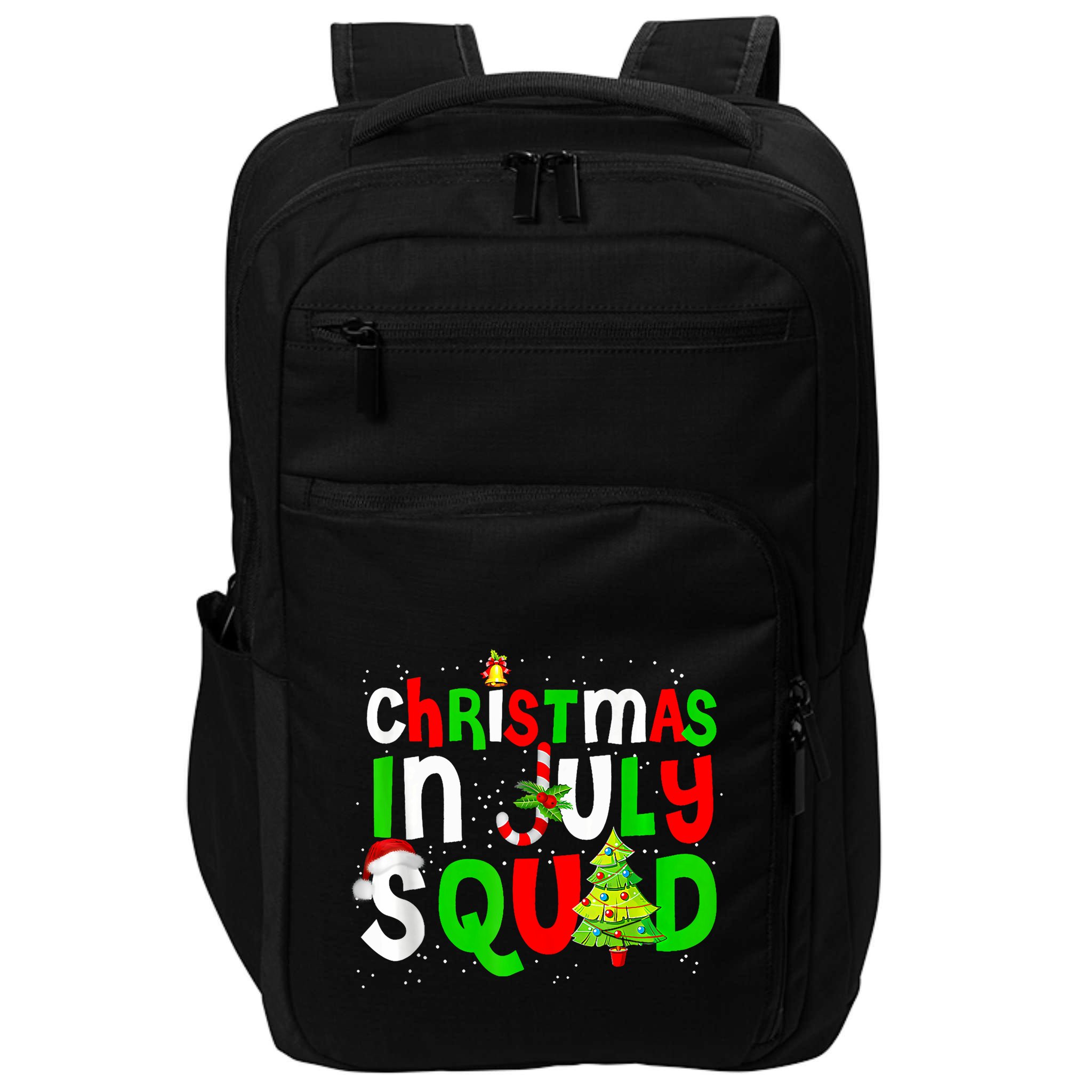 Christmas In July Squad Summer Xmas Impact Tech Backpack