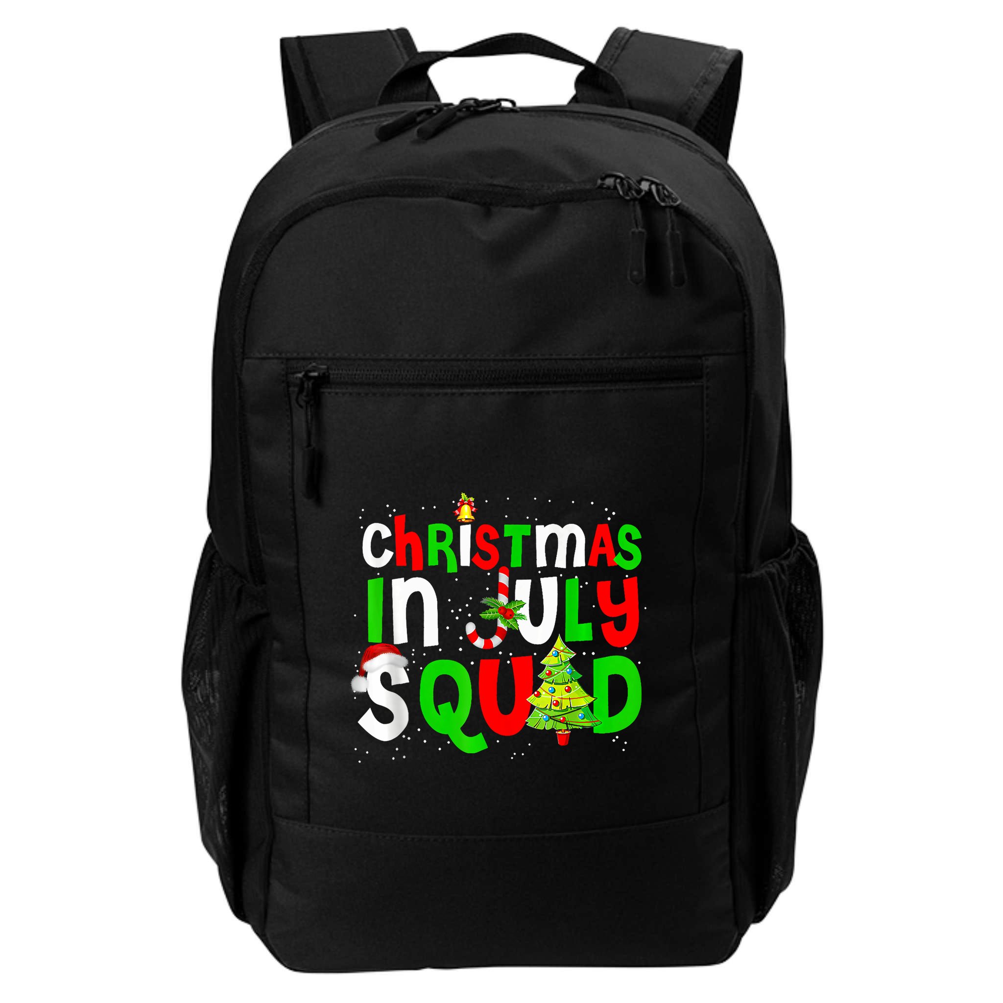 Christmas In July Squad Summer Xmas Backpack